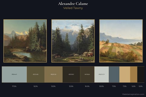 Alexandre Calame Master Palette