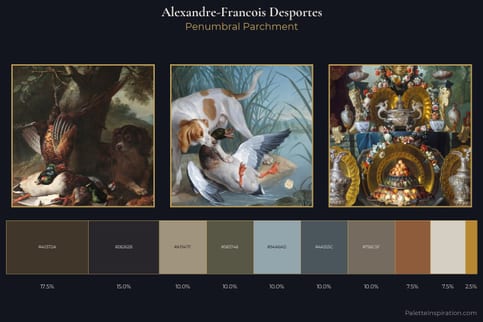 Alexandre-Francois Desportes Master Palette