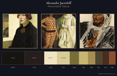 Alexandre Jacovleff Palette 6