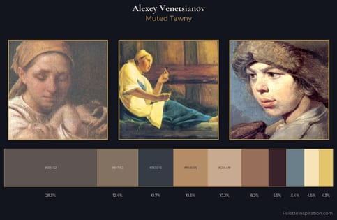 Alexey Venetsianov Palette 4