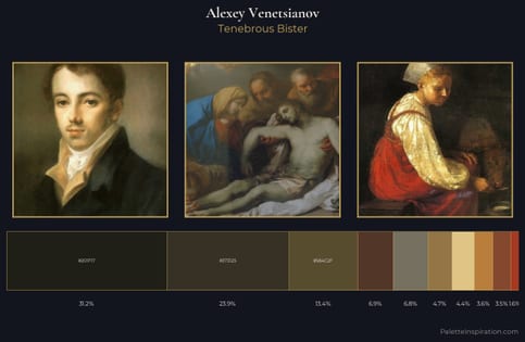 Alexey Venetsianov Palette 10