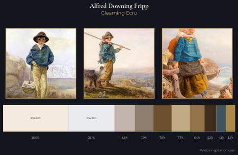Alfred Downing Fripp Palette 1
