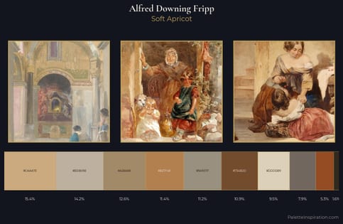 Alfred Downing Fripp Palette 3