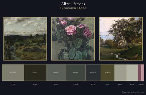 Alfred Parsons Palette 5