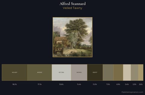 Alfred Stannard Palette 3 - Veiled Tawny