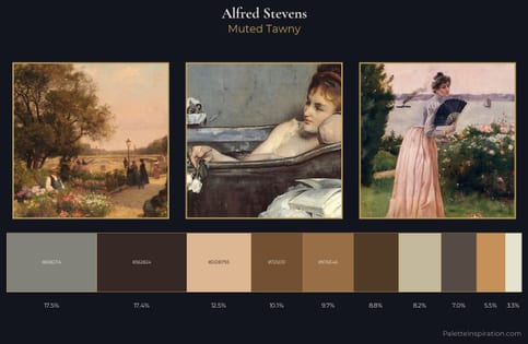 Alfred Stevens Palette 3