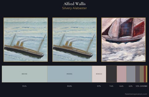 Alfred Wallis Palette 3