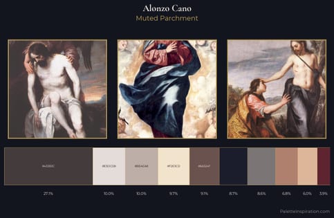 Alonzo Cano Palette 1
