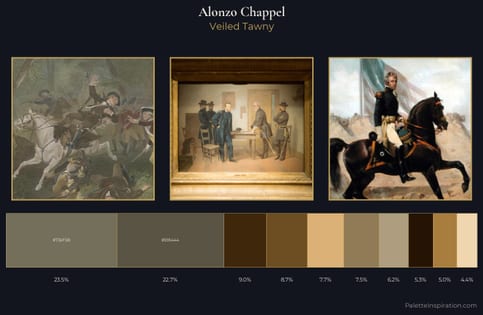 Alonzo Chappel Palette 2 - Veiled Tawny