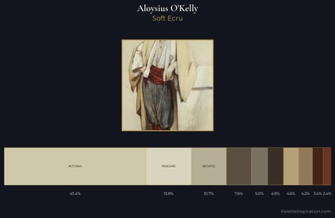 Aloysius O'Kelly Palette 1 - Soft Ecru