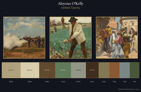 Aloysius O'Kelly Palette 2 - Veiled Tawny