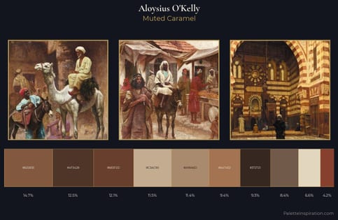 Aloysius O'Kelly Palette 3
