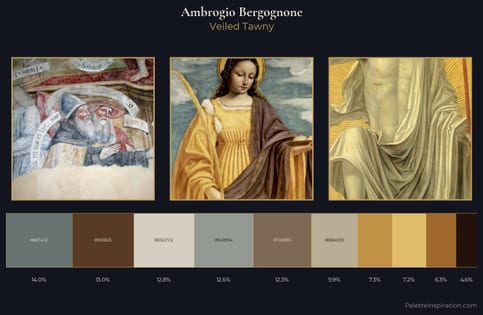 Ambrogio Bergognone Palette 2
