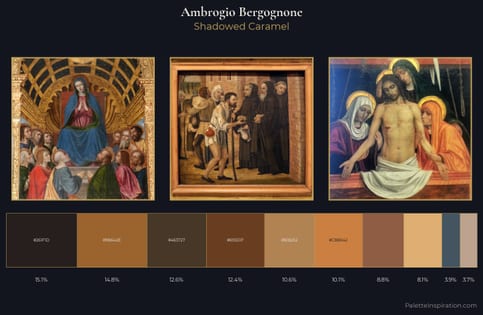 Ambrogio Bergognone Palette 5