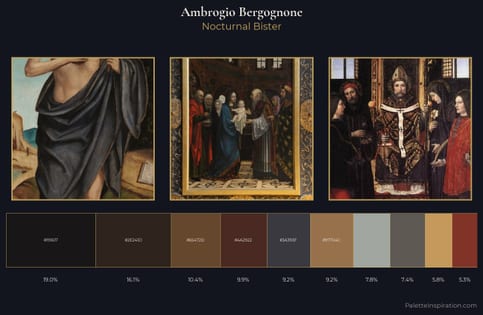 Ambrogio Bergognone Palette 8