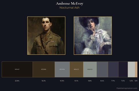 Ambrose McEvoy Palette 1
