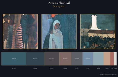 Amrita Sher-Gil Palette 4