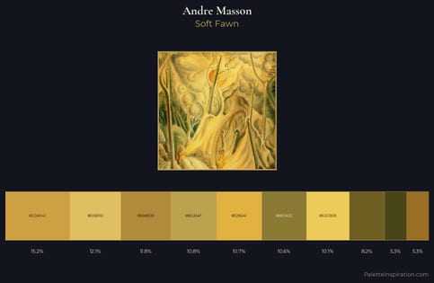 Andre Masson Palette 1