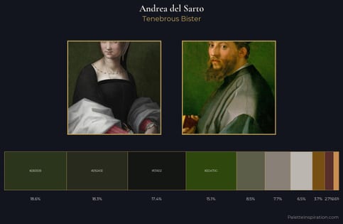 Andrea del Sarto Palette 9