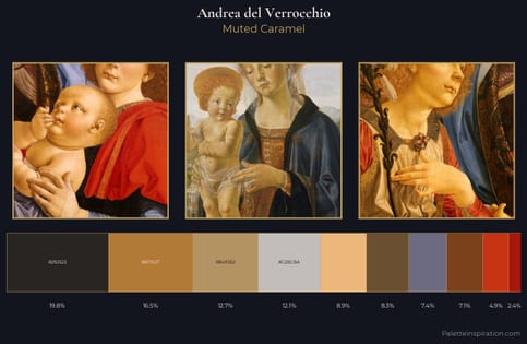 Andrea del Verrocchio Palette 4