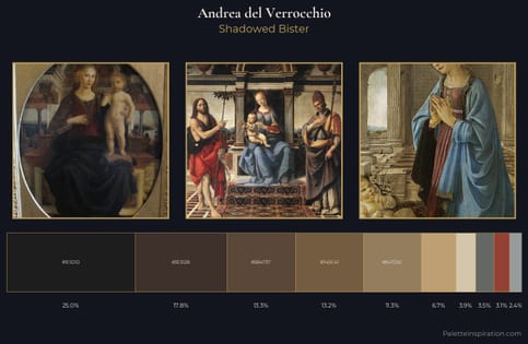 Andrea del Verrocchio Palette 5