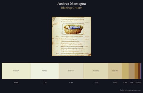 Andrea Mantegna Palette 1