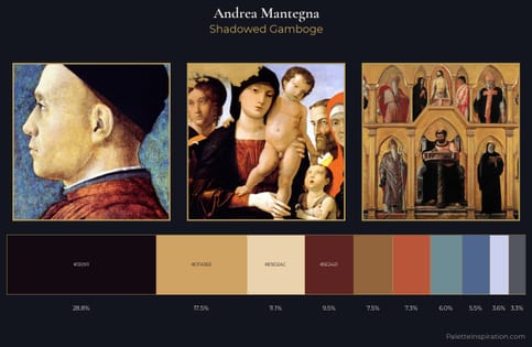 Andrea Mantegna Palette 4