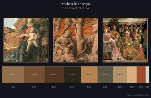 Andrea Mantegna Palette 5
