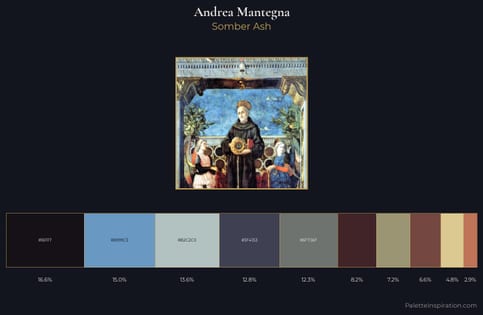 Andrea Mantegna Palette 7