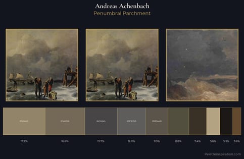 Andreas Achenbach Palette 13
