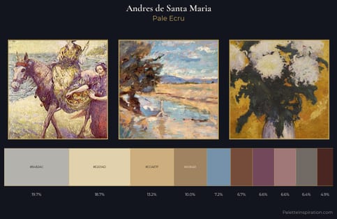 Andres de Santa Maria Palette 1