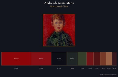 Andres de Santa Maria Palette 5