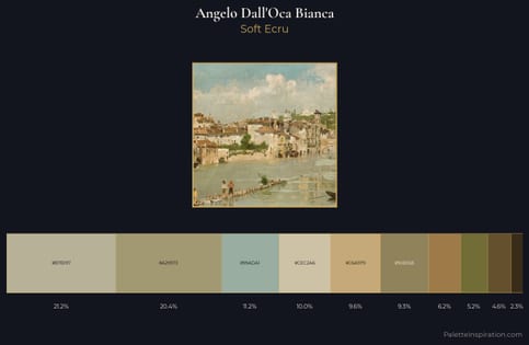 Angelo Dall'Oca Bianca Palette 1 - Soft Ecru