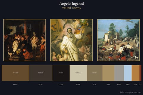 Angelo Inganni Master Palette