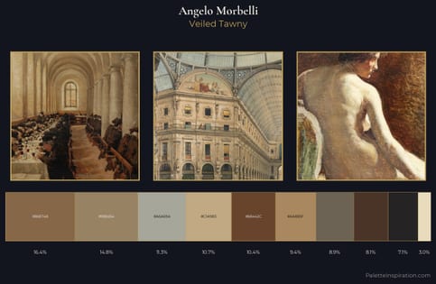 Angelo Morbelli Palette 3 - Veiled Tawny