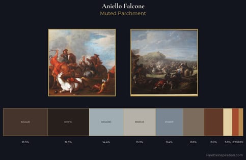 Aniello Falcone Palette 2