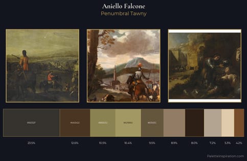 Aniello Falcone Palette 3 - Penumbral Tawny