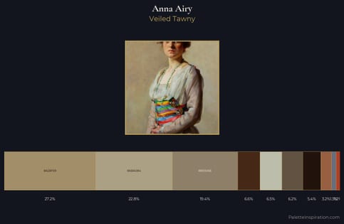 Anna Airy Palette 3 - Veiled Tawny