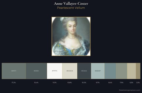 Anne Vallayer-Coster Palette 1