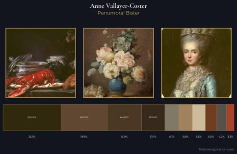 Anne Vallayer-Coster Palette 7