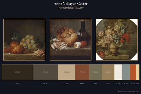 Anne Vallayer-Coster Master Palette