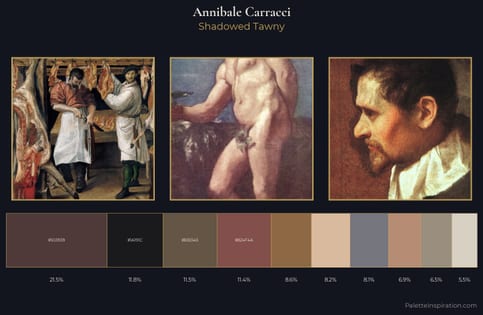 Annibale Carracci Palette 4