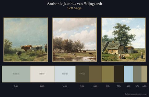Anthonie Jacobus van Wijngaerdt Palette 2
