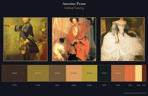 Antoine Pesne Palette 2 - Veiled Tawny