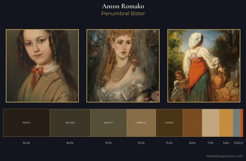 Anton Romako Palette 10 - Penumbral Bister