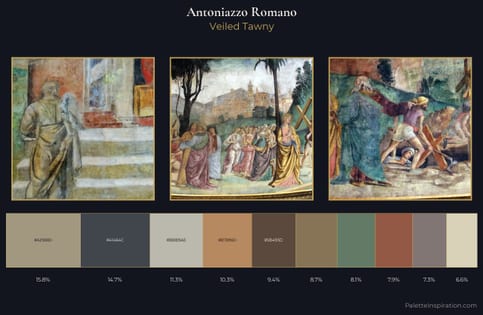 Antoniazzo Romano Palette 2 - Veiled Tawny