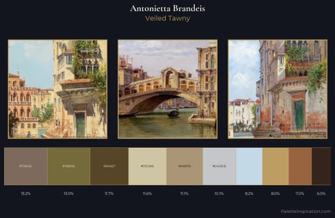 Antonietta Brandeis Palette 6 - Veiled Tawny