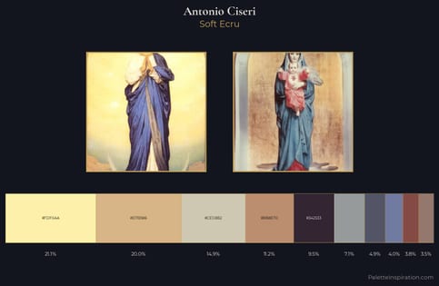Antonio Ciseri Palette 2 - Soft Ecru