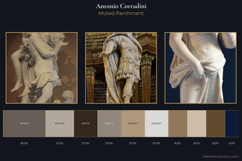 Antonio Corradini Master Palette