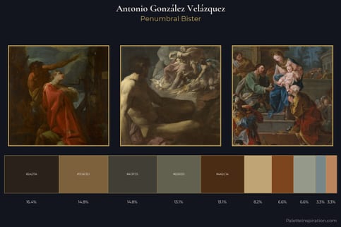 Antonio González Velázquez Master Palette